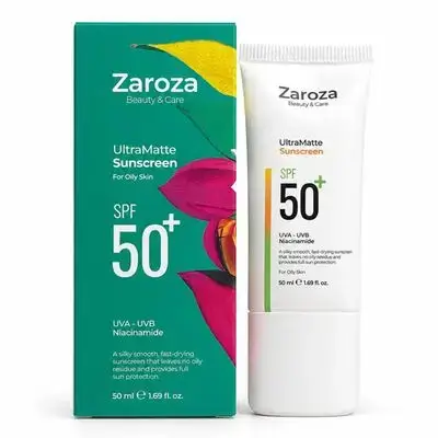 Zaroza UltraMatte Sunscreen SPF 50+