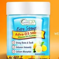 adva life extra strength D3 5000IU gummies
