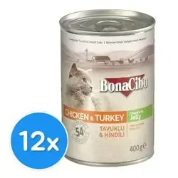 Bonacibo Adult Chicken & Turkey 12x