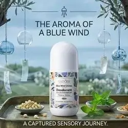 SADOER Blue Wind Chimes Deodorant