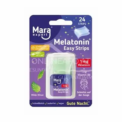 Melatonin strips