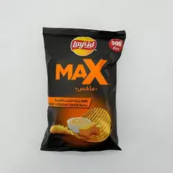 Lays Max Creamy Cheddar Cheese Chips 55G