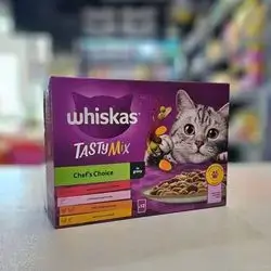 Whiskas Chefs Choice In Gravy For Adult 12Pcs