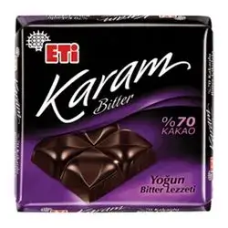 Eti Karam Bitter Chocolate with 70% Cocoa