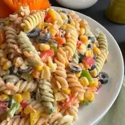 Macaroni Salad With Yogurt and Mayonnaise