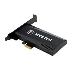 Elgato Game Capture HD60 Pro - Stream and record in 1080p60, superior low latency technology, H.264 hardware encoding, PCIe
