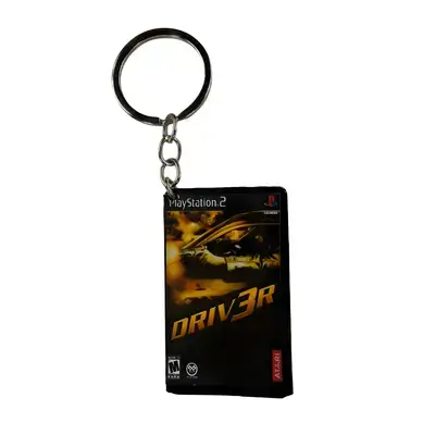 DRIV3R Mini CD Keychain – PS2 Edition