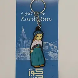 کوڕی کورد بە جلی سەوز