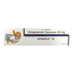APRAZOLE (Omeprazole 40mg) 14 Capsules _ ajanta