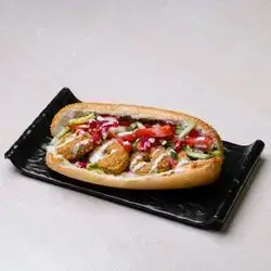 Falafel Sandwich With French Samoon