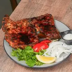 Half A Charcoal Chicken Meal