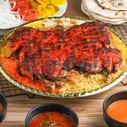 Chicken On Charcoal With 2 Rice