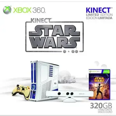 Xbox 360 Console – Kinect Star Wars Limited Edition