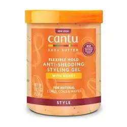 CANTU Shea Butter Maximum Hold Anti-Shedding with Honey Styling Gel 524G