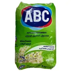 ABC White Flowers Powder Laundry Detergent 9kg