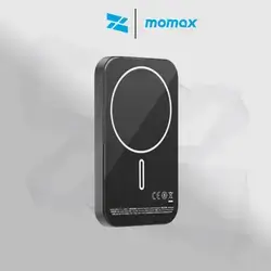 Momax Q.Mag X Magnetic Wireless Power Bank 5000mAh - Black