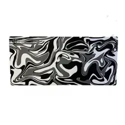 Esport 40x90: Black & White Marble