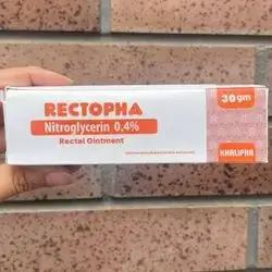 RECTOPHA (Nitroglycerin 04%) Rectol ointmint 30g (KHALIPHA)