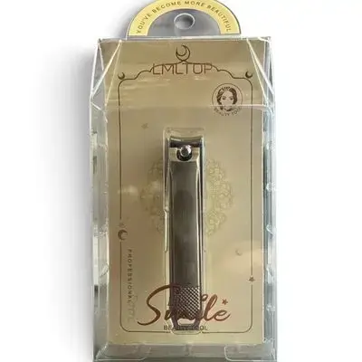 Unique Bargains 1pc Durable Carbon Steel Slim Waist Nail Clippers