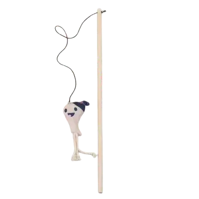 E572 Halloween Cat Stick