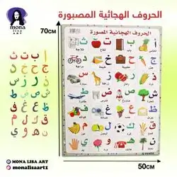 Arabic Alphabets 50x70