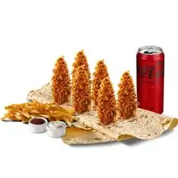 Spicy Cajun Basket Menu