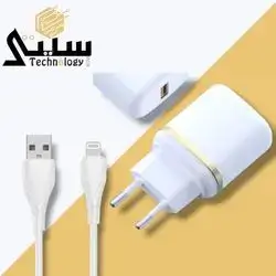 Universal Travel Charger LDnio charger head and iphone cable