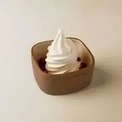 Madagascar Vanilla Soft Serve Cup