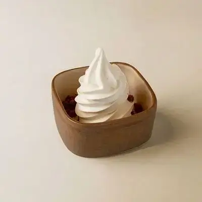 Madagascar Vanilla Soft Serve Cup