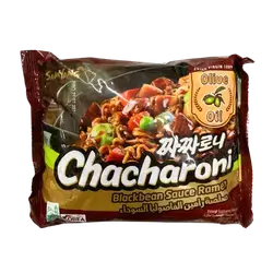 Sam Yang spicy chicken instant noodles 20 grams.