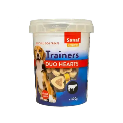Sanal - Original Trainers Duo Hearts with Beef 300g