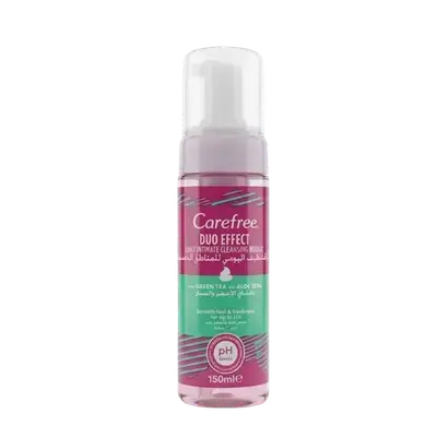 Duo Effect Daily Intimate Cleansing Mousse 150ml _ CareFree