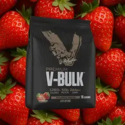 PREMIUM V-BULK MASS GAINER STRAWBERRY 5.4 KG