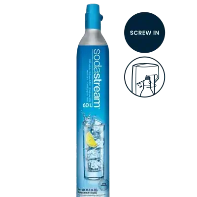 CO2 Cylinder Blue (Screw)