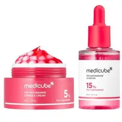 Medicube txa + niacinamide 5% capsule cream & Medicube TXA Niacinamide 15% Serum - 30ml |