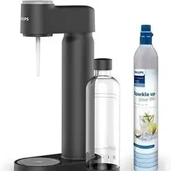 hilips GoZero Soda Maker Lite, Black