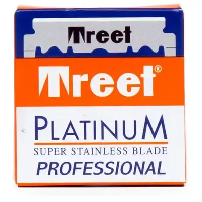 Treet Platinum Super Professional 100 Single Edge Stainless Steel Blades