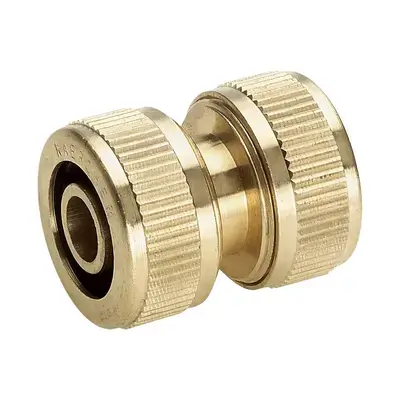 Brass Hose Repair Connector 1/2", 5/8"