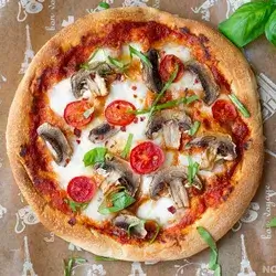 Small Mushroom Pizza