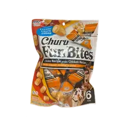 Inaba Churu Fun Bites Chicken Recipe 6 packs