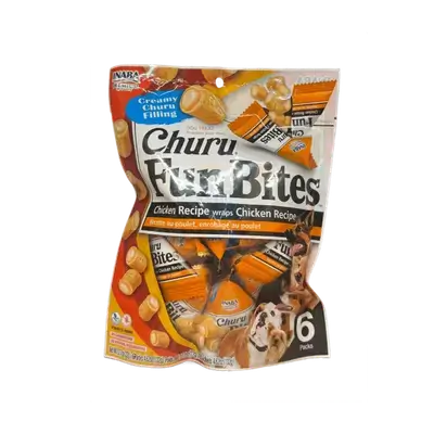 Inaba Churu Fun Bites Chicken Recipe 6 packs