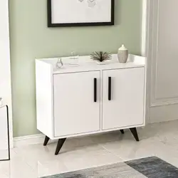 Laura Multi Purpose Cabinet - Parlak White
