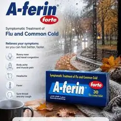A-ferin Forte Cold & Flu Tablets
