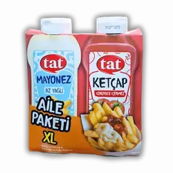 Ketchup + Mayonnaise Tat 780g