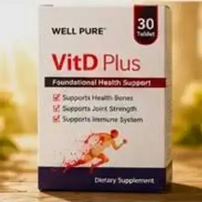 VitD Plus Well Pure (30 tablets)