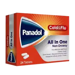 Panadol Cold&Flu All in One (Non-Drowsy) 24 Tablets