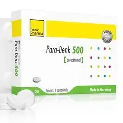 para-denk paracetamol 500mg 20tab