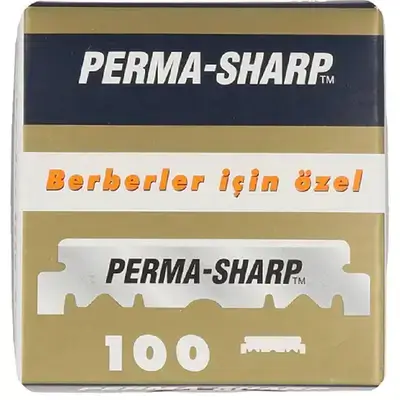 Perma-Sharp 908316 Single Edge Razor Blades - 100 Count