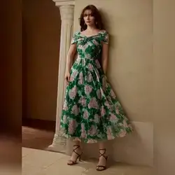MOTF Soiréza FLORAL PRINT TWIST COCKTAIL DRESS - Small