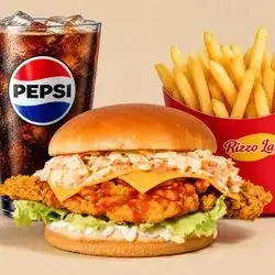 Honey Sriracha Burger Meal